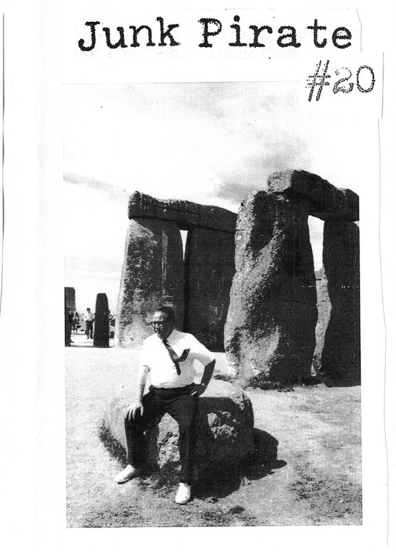 Junk Pirate zine issue #20 cover